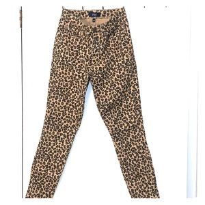 Leopard print YMI jeans